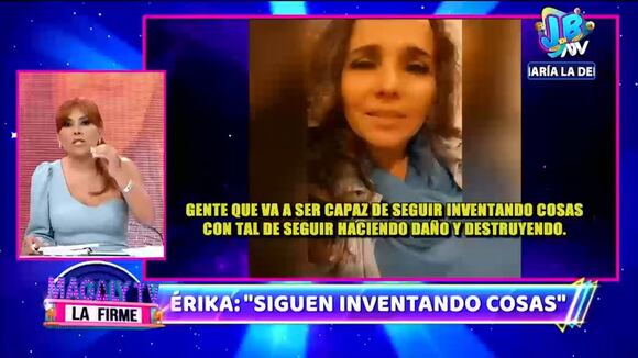 CORREO | Magaly Medina le envía mensaje a Érika Villalobos