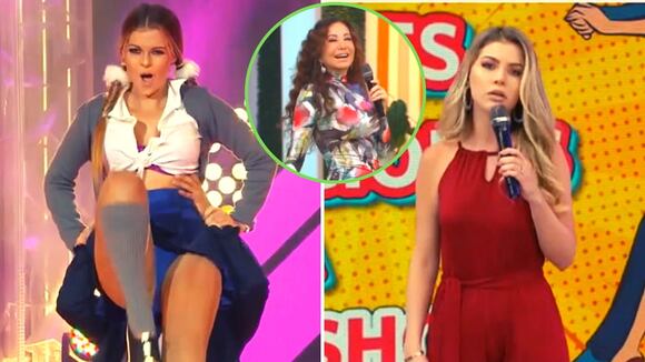 Brunella Horna se disgusta por hacerle recordar su pasado