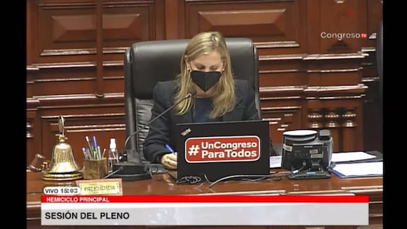 María del Carmen Alva habla de la Junta de Portavoces