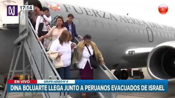 25 peruanos repatriados de Israel arribaron esta tarde en Lima