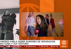 Melissa Paredes evita opinar sobre la supuesta separación de Rodrigo Cuba y Ale Venturo (VIDEO)