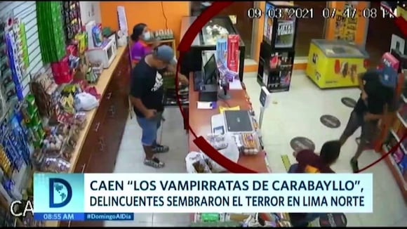 Capturan a “Los Vampirratas de Carabayllo”