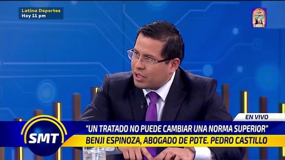 Declaraciones del abogado de Pedro Castillo, Benji Espinoza