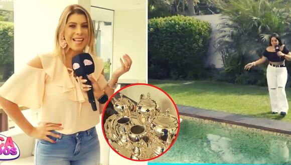 Viviana Rivasplata enseña su casa