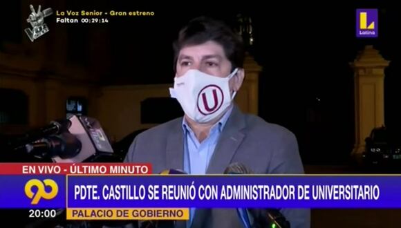 Jean Ferrari llegó a Palacio de Gobierno