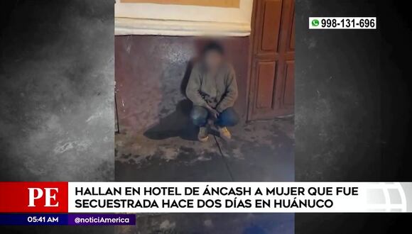 Mujer es rescatada tras secuestro