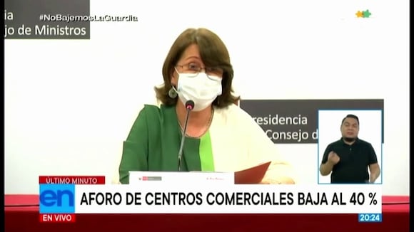 Correo - Pilar Mazzetti: “Las playas van a estar cerradas para evitar aglomeraciones”