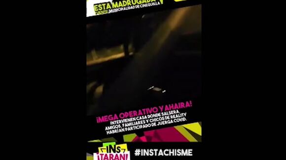 Yahaira en fiesta COVID (Instarándula)