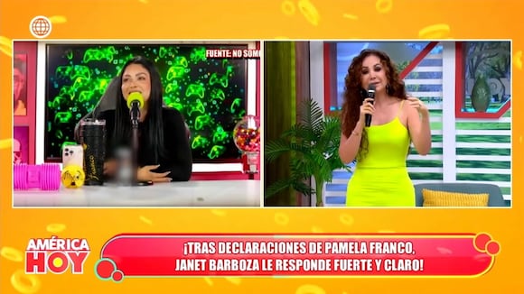 Pamela Franco hablaba mal de Karla Tarazona