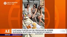 Luciana Fuster evita pronunciarse sobre los rumores de una posible ruptura con Patricio Parodi (VIDEO)
