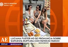 Luciana Fuster evita pronunciarse sobre los rumores de una posible ruptura con Patricio Parodi (VIDEO)