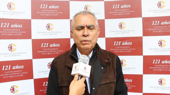 Alfonso Medrano, presidente Cámara de Comercio La Libertad