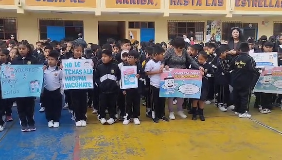 CORREO | Tacna: Inician vacunación de más de 14,000 menores contra la sarampión