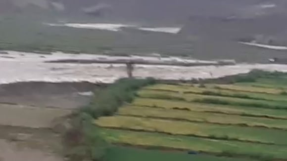 CORREO | Inundación de cultivos de arroz en Quilca por ingreso del río