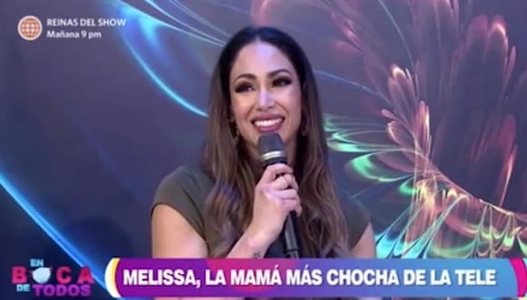 Melissa Loza se emociona al hablar de sus hijas