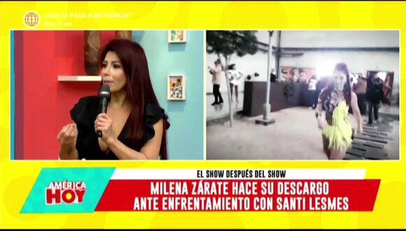 Milena Zárate revela que no ve América Hoy