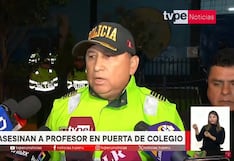 PNP ya tiene identificado a sujeto que acribilló a profesor en el interior de colegio en Ate (VIDEO)