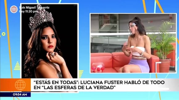 ZON POPULAR | Luciana Fuster sueña con ser Miss Perú