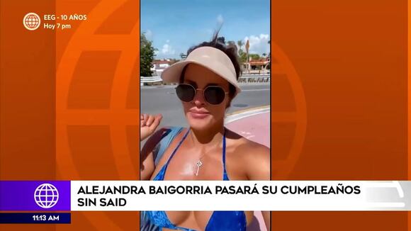 Alejandra Baigorria sobre convivir con Said Palao: “Ni yo me quiero ir a su casa, ni él se quiere venir a la mía”