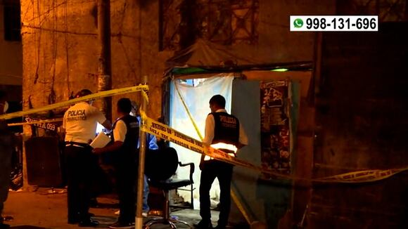 Cerro El Pino: barbero es asesinado a balazos por su cliente