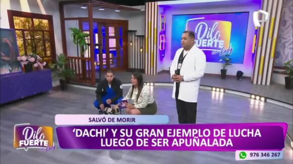 Lady Guillén se quiebra de emoción por recuperación de la perrita Dachi