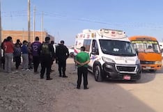 Tacna: Doce niños heridos deja choque de bus escolar con patrullero