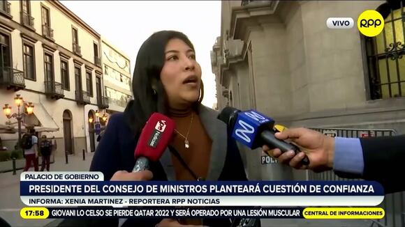 Declaraciones de la ministra Betssy Chávez