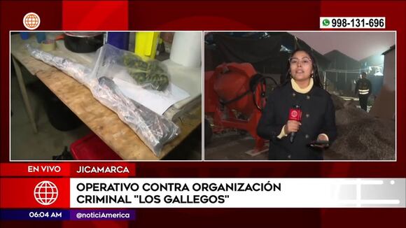 Operativo contra Los Gallegos en San juan de Lurigancho