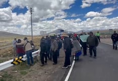 Tacna: Pobladores llegan hasta el mismo penal de Challapalca para exigir su cierre