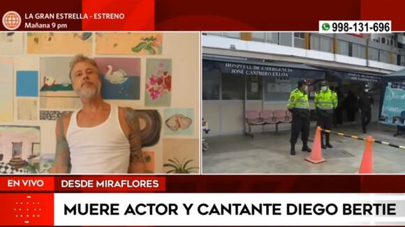 Mánager de Diego Bertie queda en shock