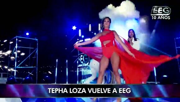 Tepha Loza en EEG