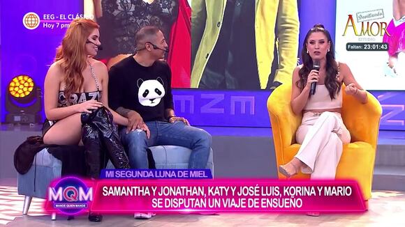 Maicelo cuenta cómo inició su historia de amor con Samantha Batallanos