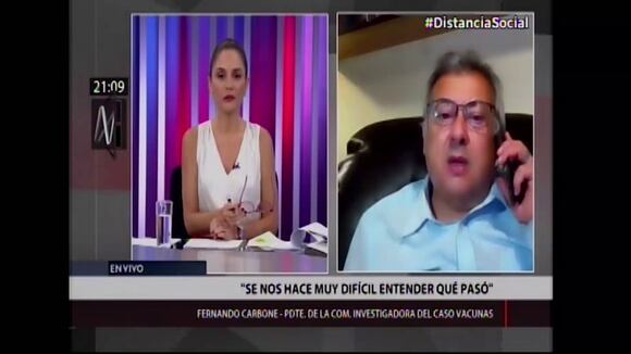 Fernando Carbone: "Muchos reconocen que no debieron vacunarse"