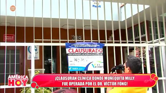 Cierre de la clínica del Dr Fong