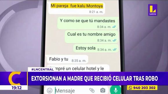 Estafador que se hace pasar por la expareja de reportera