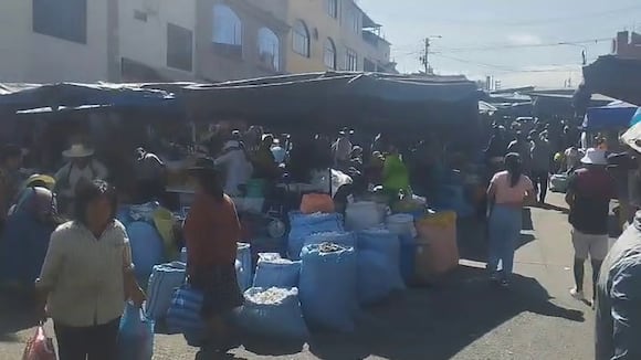 Comerciantes invaden cale Jirón de la Unión en Tacna - Correo