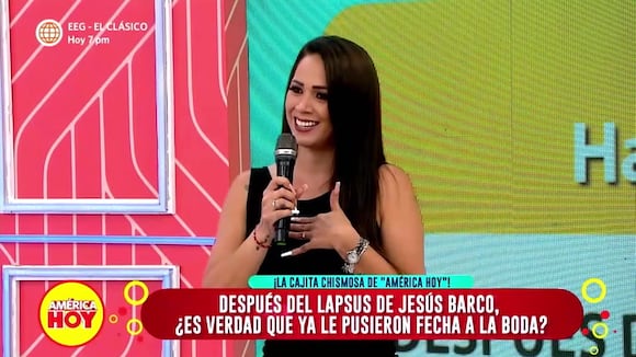 Melissa Klug sobre fecha de matrimonio con Jesús Barco