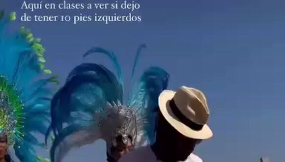 CORREO | Flavia Laos baila con 'garotas' en Brasil