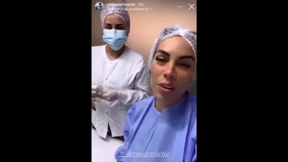 Aída Martínez se realizó rejuvenecimiento vaginal