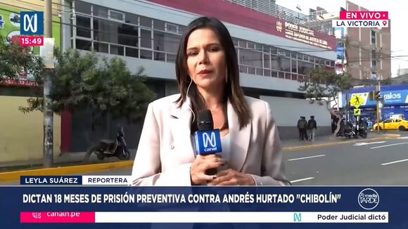 Andrés Hurtado: así fue el traslado de ‘Chibolín’ a una carceleta del INPE | VIDEO