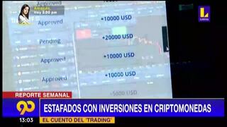 Estafados por “trading”: Incrementan las estafas a personas que deciden invertir en criptomonedas (VIDEO)