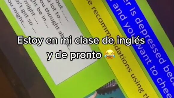 TikTok: Melissa Paredes y Gato Cuba protagonistas en clase de inglés