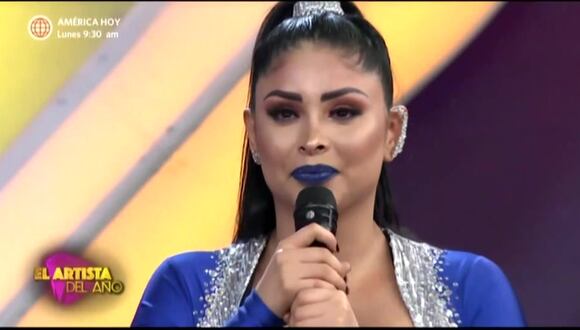 Pamela Franco se quiebra al hablar de su hija