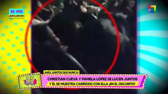 CORREO | Pamela López y Christian Cueva en cine