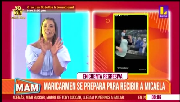 Maricarmen en la espera de su primer bebé