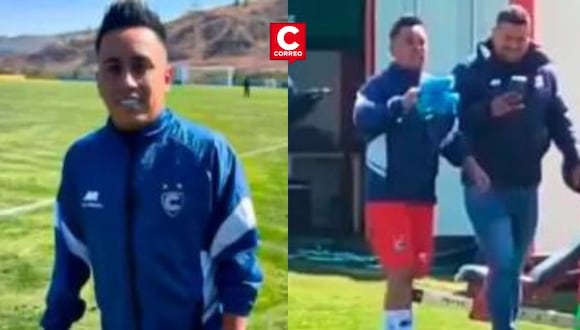 CORREO | Primer entrenamiento de Christian Cueva con Cienciano