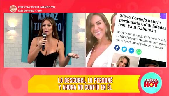 Sheyla Rojas dice que es difícil ser fiel