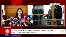 Keiko Fujimori sobre indulto a su padre: “Corresponde al Gobierno respetar lo que dice la Constitución” (VIDEO)