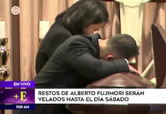 Velorio de Alberto Fujimori: Kenji se aferra al féretro de su padre mientras Keiko le da el último adiós (VIDEO)