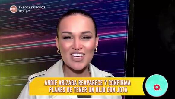 Declaraciones de Angie en América Hoy